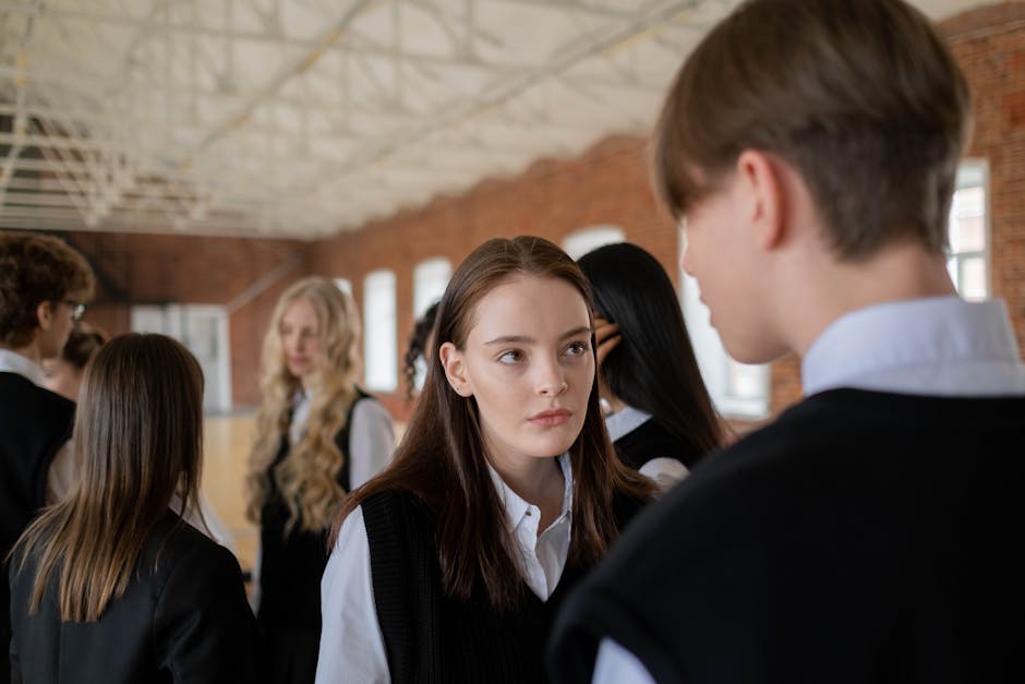 Group conversation with one person dominating attention
