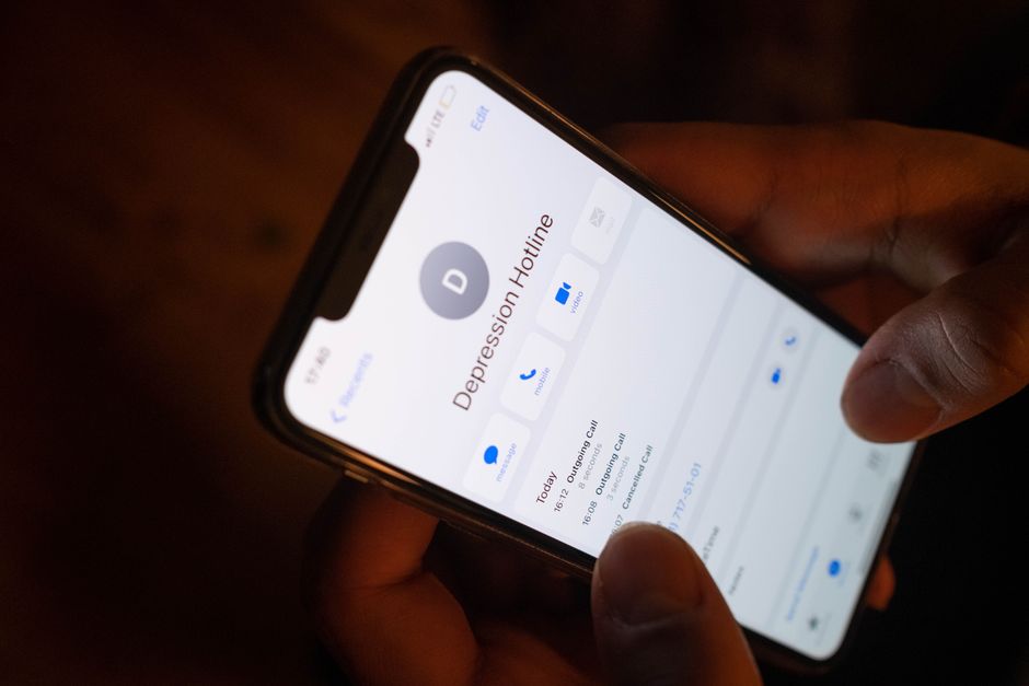 Téléphone d’urgence ou aide en santé mentale pour une situation de crise